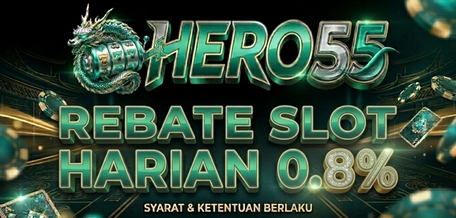 REBATE SLOT HARIAN 0.8%